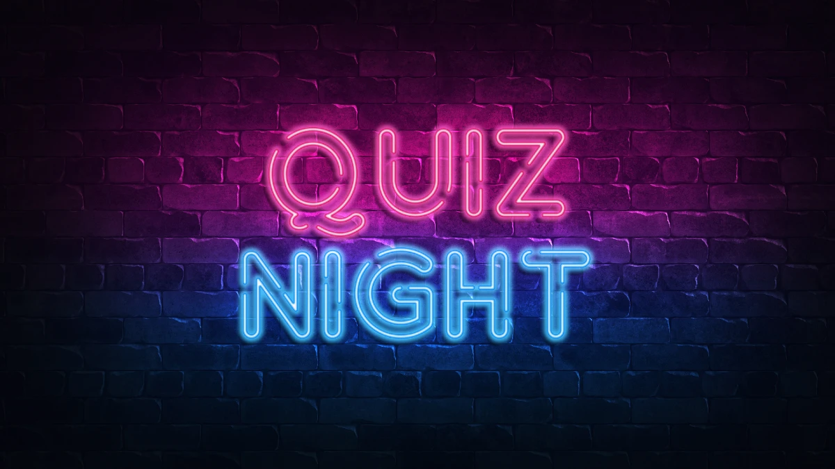 image depicting quiz night